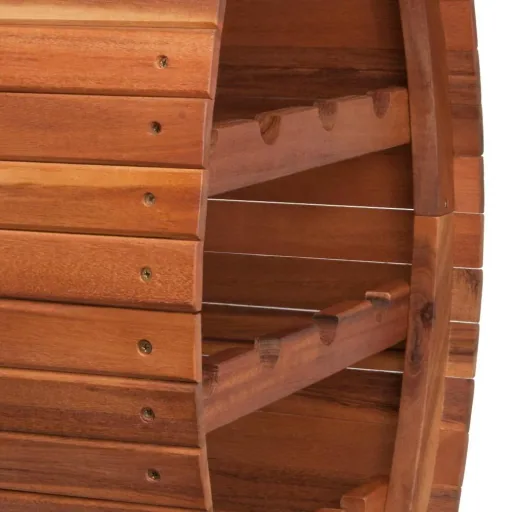 Weinregal-Fass-Design für 12 Flaschen