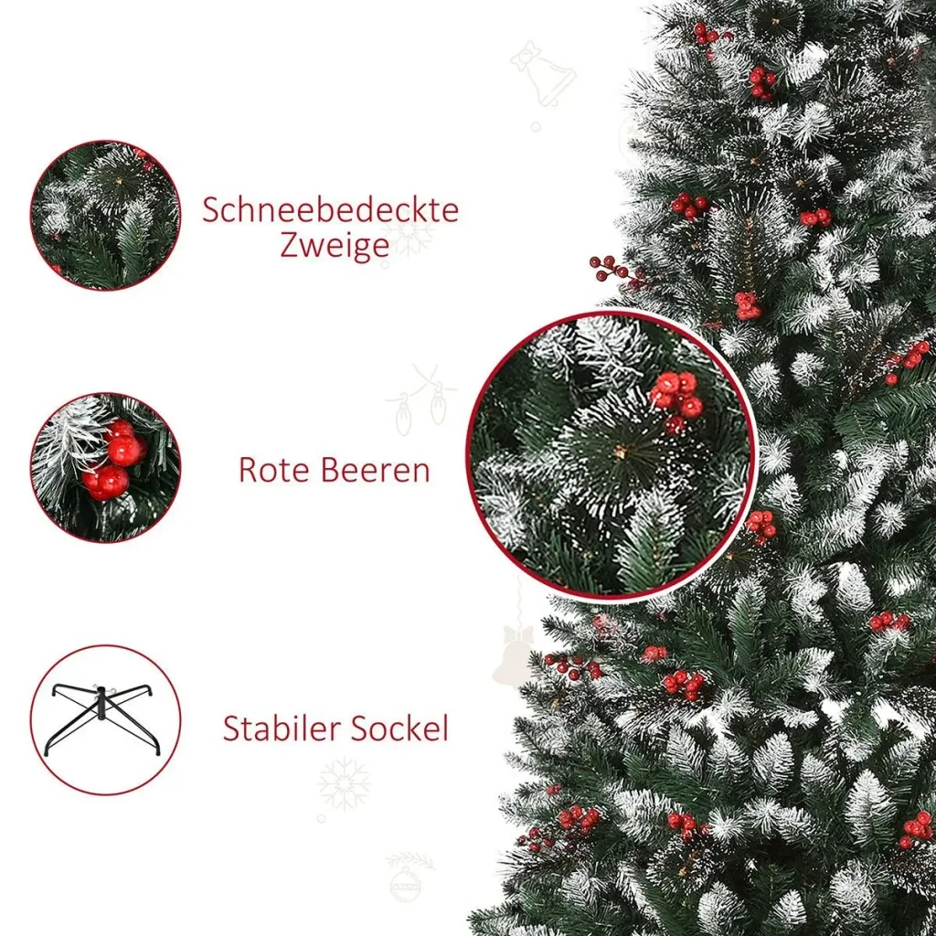 Künstlicher Weihnachtsbaum Weihnachtsbaum, Christbaum, Tannenbaum | Aosom.de