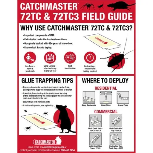 Catchmaster Maus- und Insektenleimtafeln