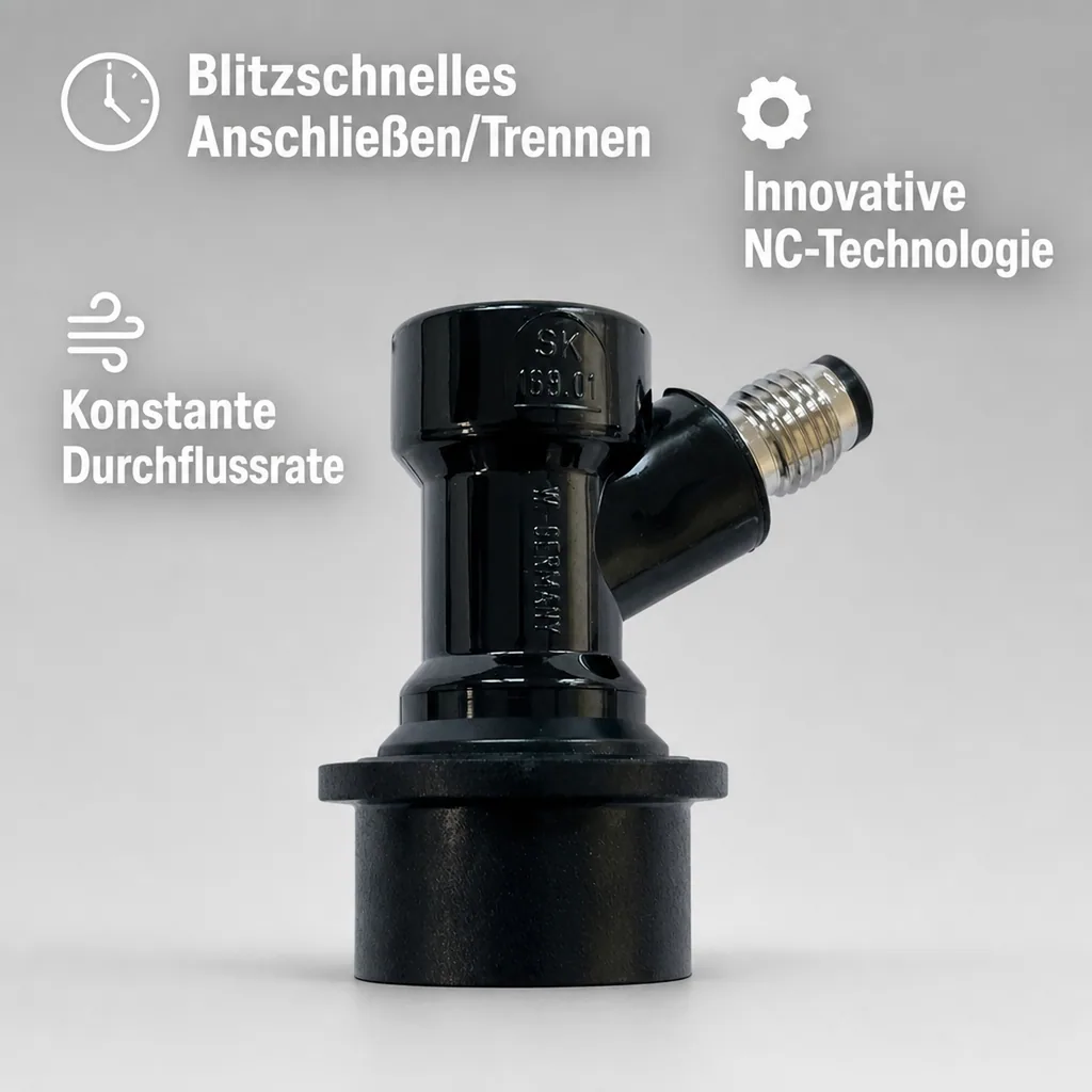 Steckkupplung NC Keg Getränke