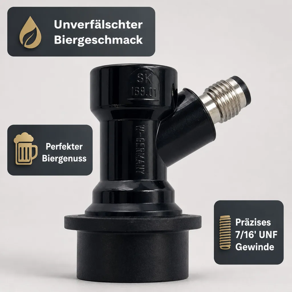 Steckkupplung NC Keg Getränke