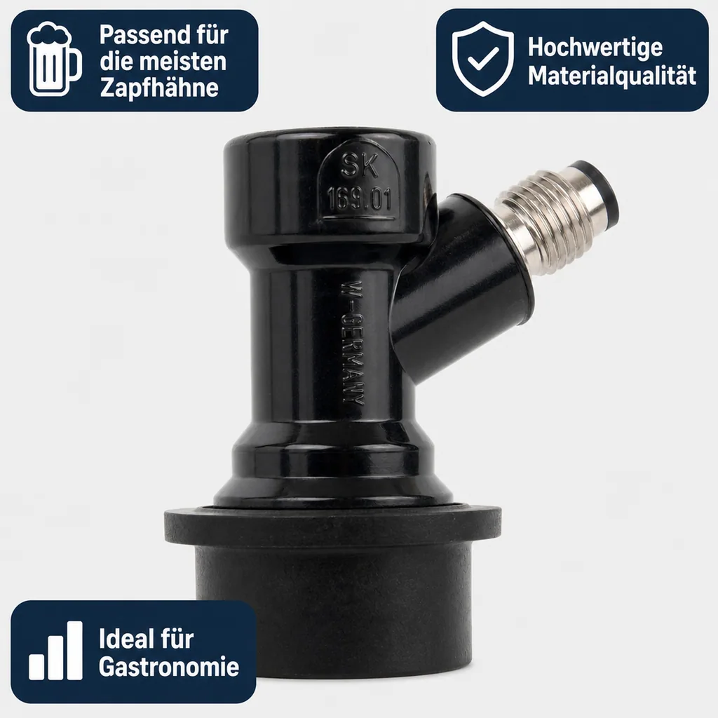 Steckkupplung NC Keg Getränke