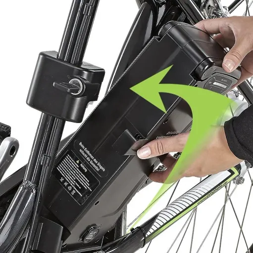 Unisex Alu Rad-Roller 3in1, Fahrrad - E-Bike - E-Roller, 26 Zoll, Rahmenhöhe 46 cm,3 Gang Nabenschaltung, City Comfort