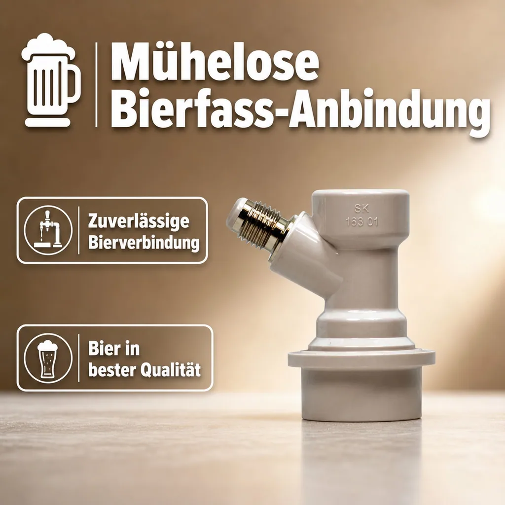 Steckkupplung NC Keg, Ausführung Gas