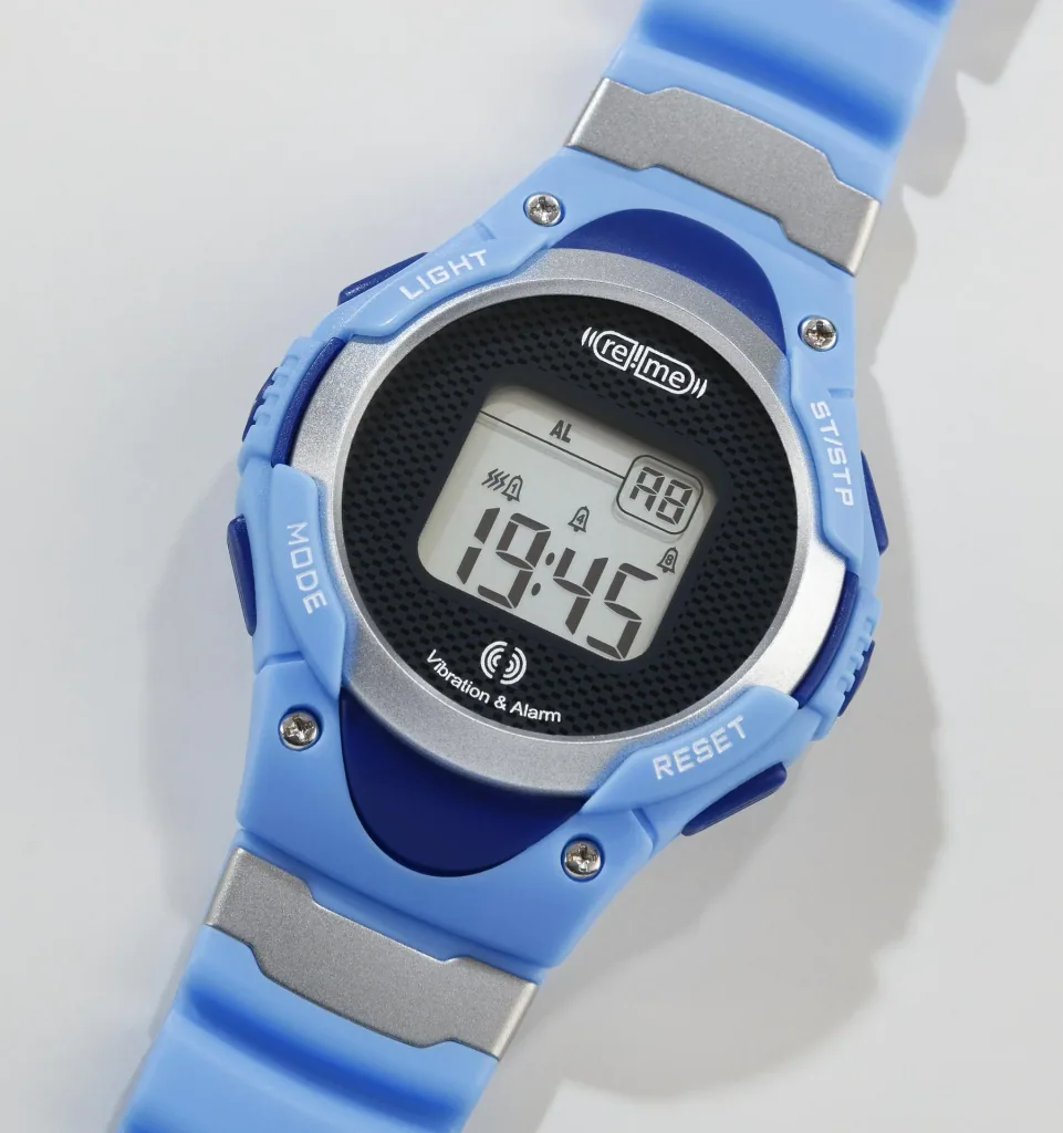 Armbanduhr, mit 8-fach Alarm, Stoppuhr und Count-Down-Funktion (Kurzzeitwecker)