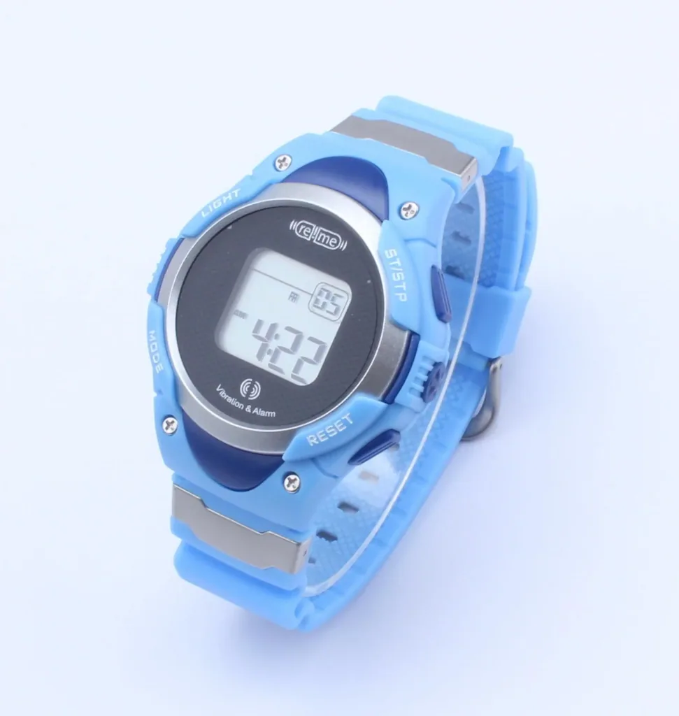 Armbanduhr, mit 8-fach Alarm, Stoppuhr und Count-Down-Funktion (Kurzzeitwecker)