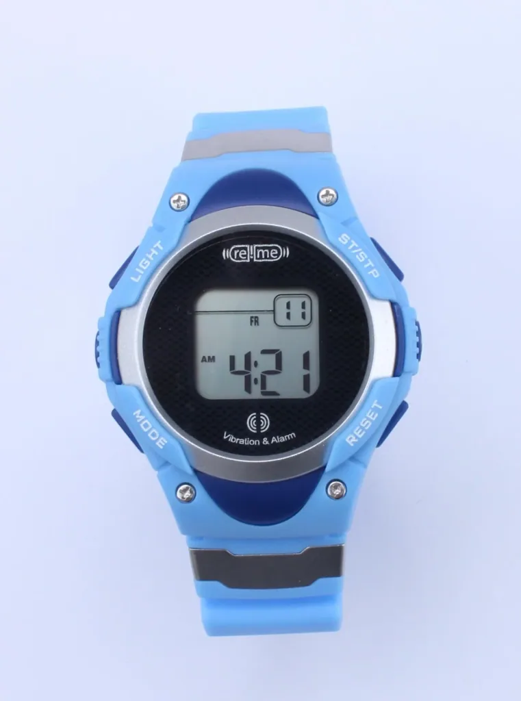 Armbanduhr, mit 8-fach Alarm, Stoppuhr und Count-Down-Funktion (Kurzzeitwecker)