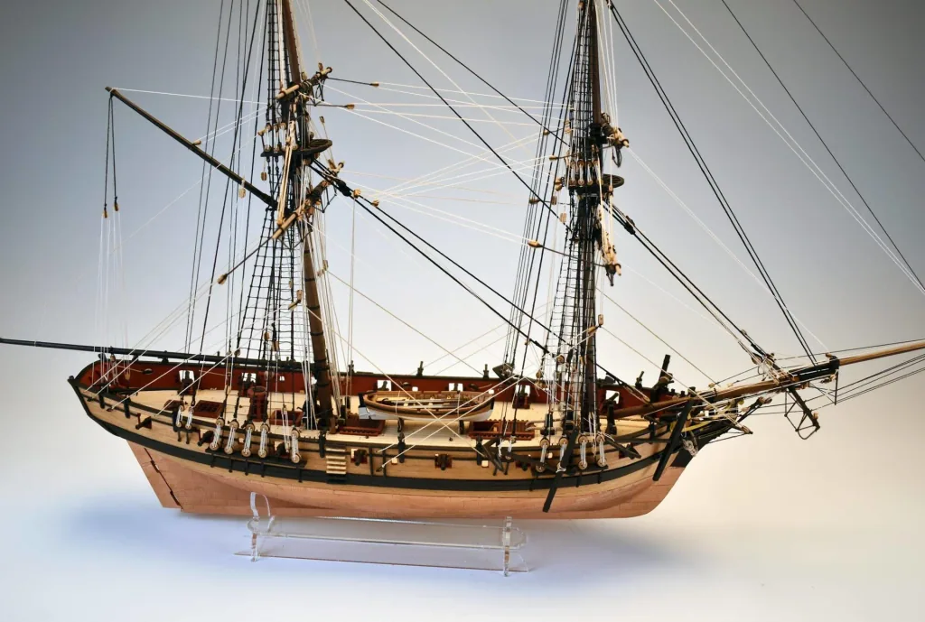 Bausatz HMS Speedy im Maßstab 1:64