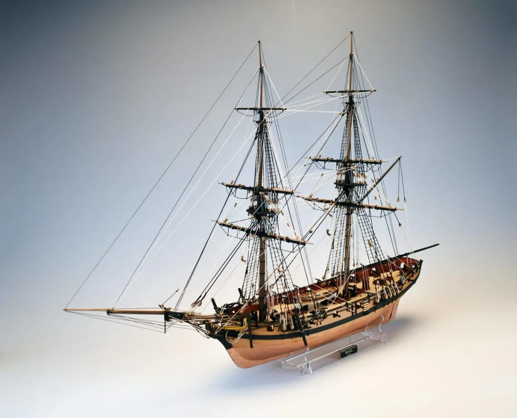 Bausatz HMS Speedy im Maßstab 1:64