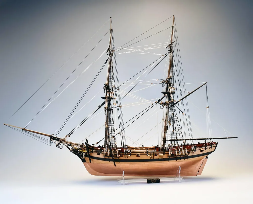 Bausatz HMS Speedy im Maßstab 1:64