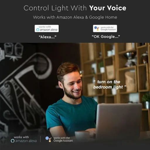 VT-5114 LED Wifi-Kerzen-Smartlampe - 4,5 W - RGB+W - E14