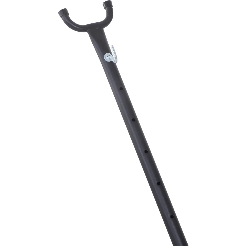 Hängemattengestell für Hängematte Hängemattenständer mit Hacken Garten Strand Metall 280x120x110cm bis 150kg