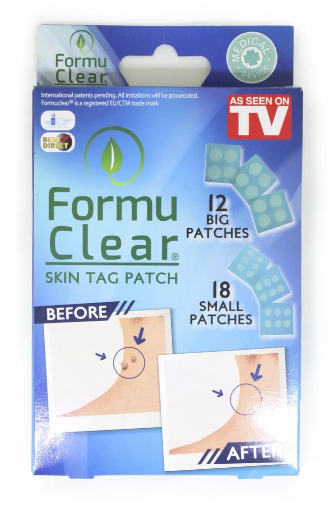 Formuclear Skin Tag Patch Warzenpflaster, 30 Stück