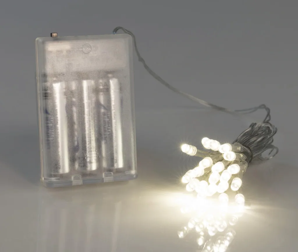 LED Mini Lichterkette 20er mit Batteriebox