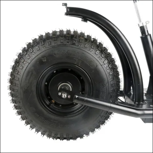 Forca E-Roller "Knumo" Duo, 45 km/h, 3000 W Safety Plus inklusive Blinkanlage, Lenkertasche, Gepäck-Case und Lithium-Akku schwarz