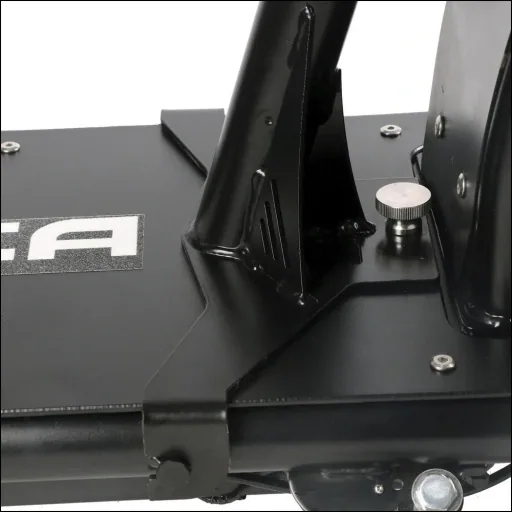 Forca E-Roller "Knumo" Duo, 45 km/h, 3000 W Safety Plus inklusive Blinkanlage, Lenkertasche, Gepäck-Case und Lithium-Akku schwarz