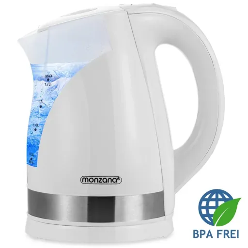 Wasserkocher Design Weiß 1,7L
