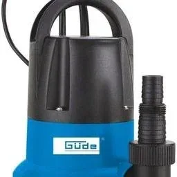 Flachabsaugpumpe GFS401S - 400W - 7000 L / h Inklusive 15 m Gartenschlauch mit Düse und Armaturen
