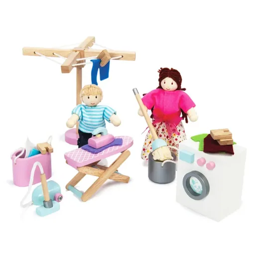 Le Toy Van Puppenhaus Zubehör Waschküche