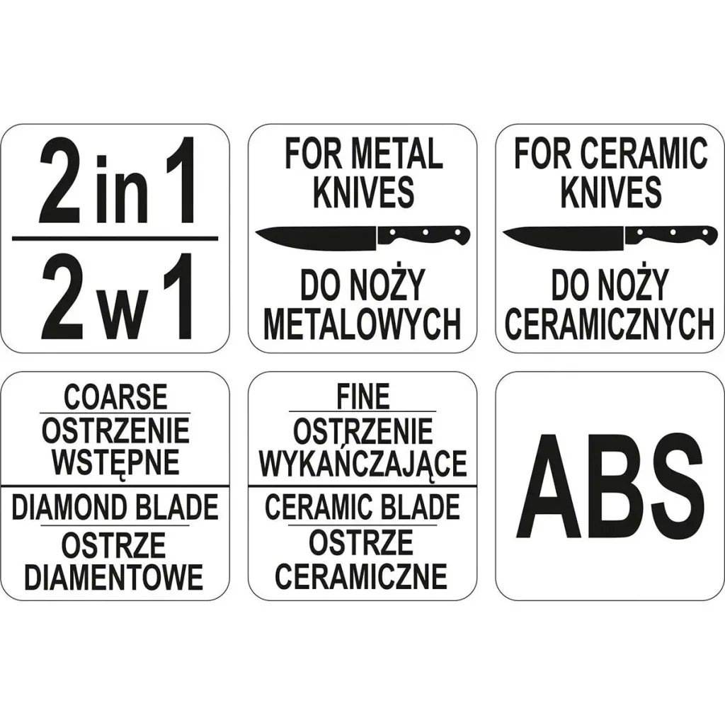 Messerschärfer 2in1