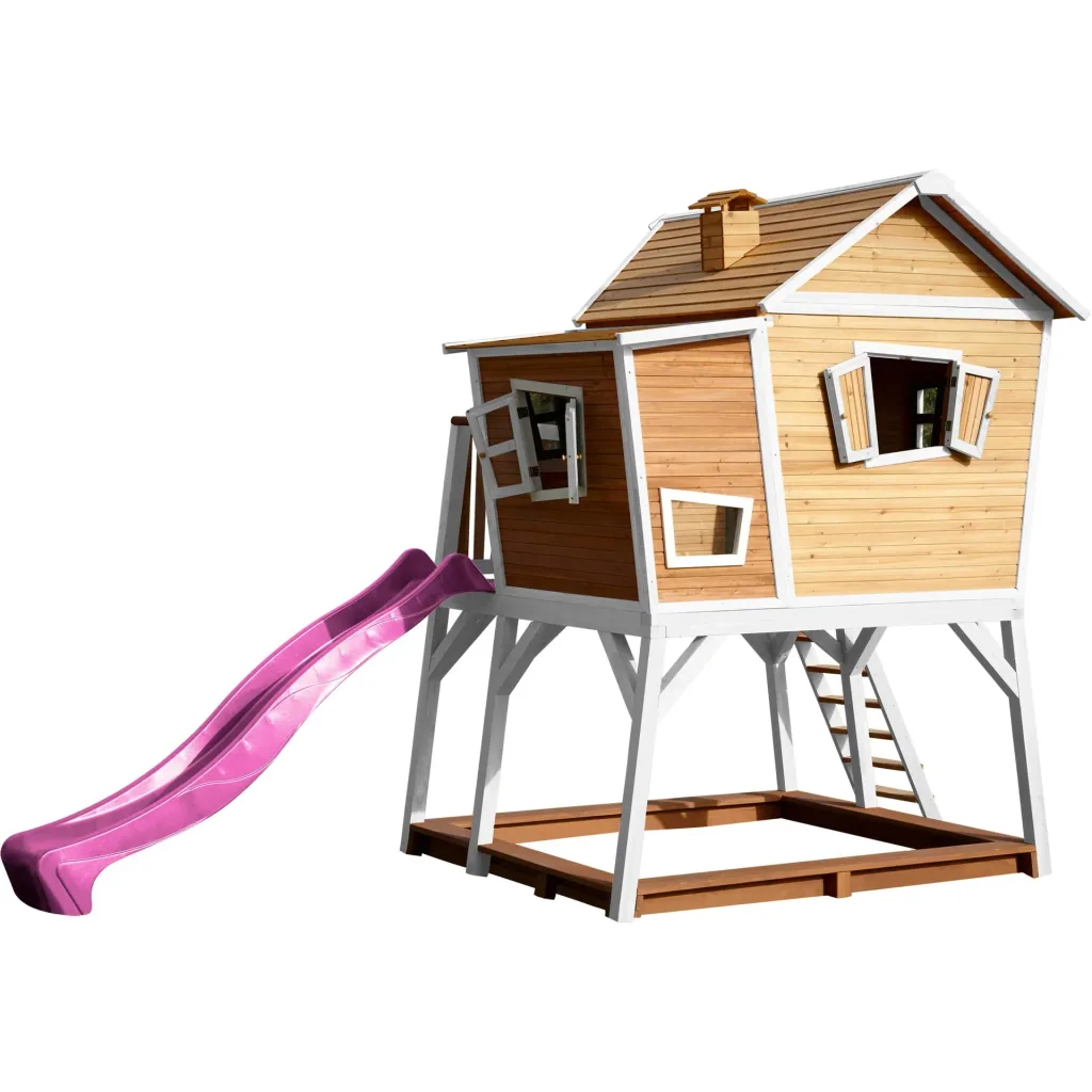 Max Spielhaus Braun/Weiß - Lila Rutsche