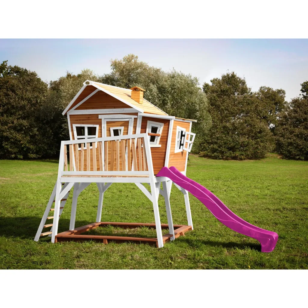 Max Spielhaus Braun/Weiß - Lila Rutsche