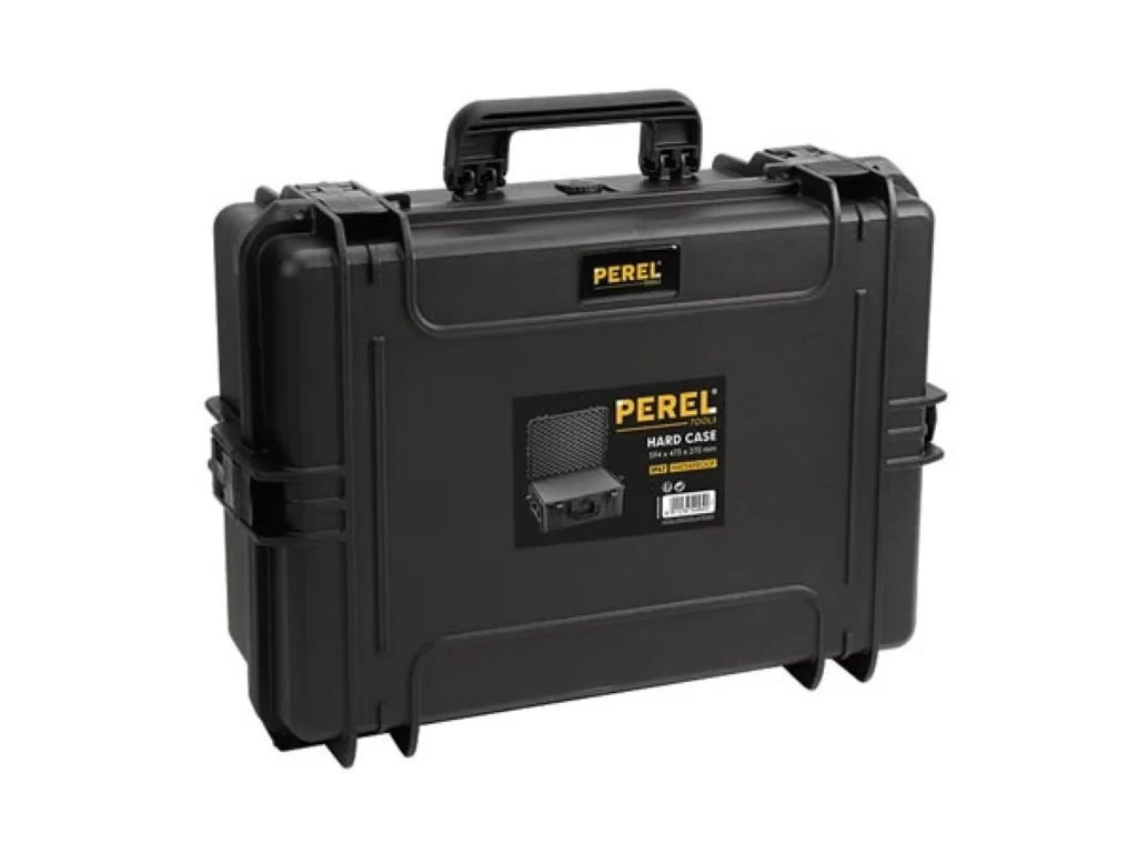 Wasserdichter Schutzhardcase IP67 59 x 47 x 27 cm mit Pick-and-Pluck-Schaum und Eierkisten-Schaum, schwerer staubdichter Aufbewahrungskoffer für Werkzeuge, Elektronik, Kamera und Messgeräte