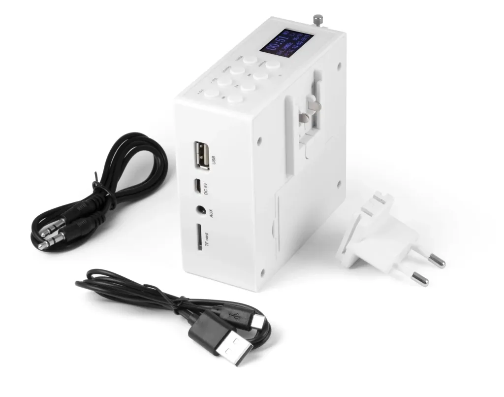 Socket Soundstation -Portabler Lautsprecher mit DAB+, FM-Radio, Bluetooth und AUX-In