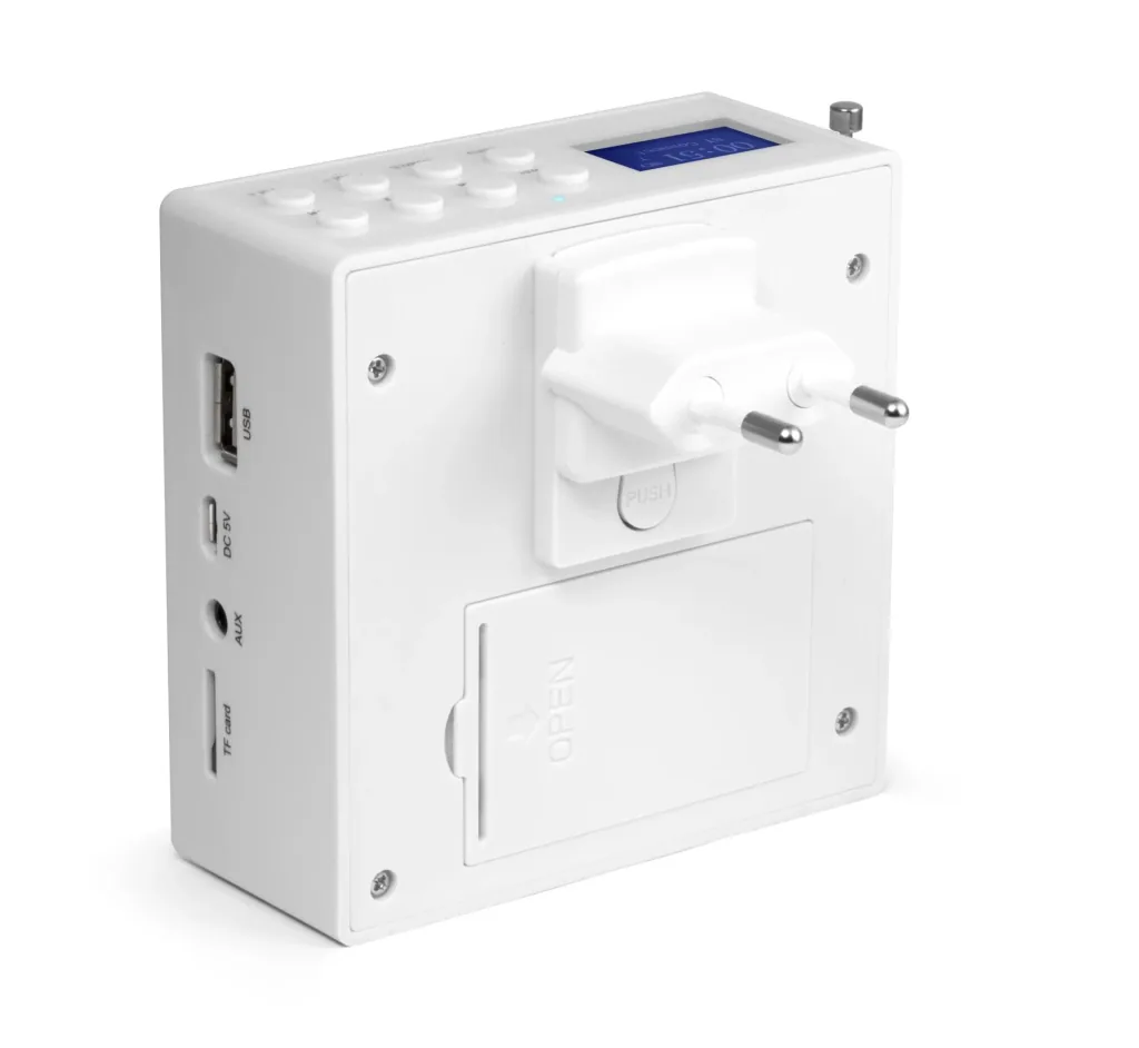 Socket Soundstation -Portabler Lautsprecher mit DAB+, FM-Radio, Bluetooth und AUX-In