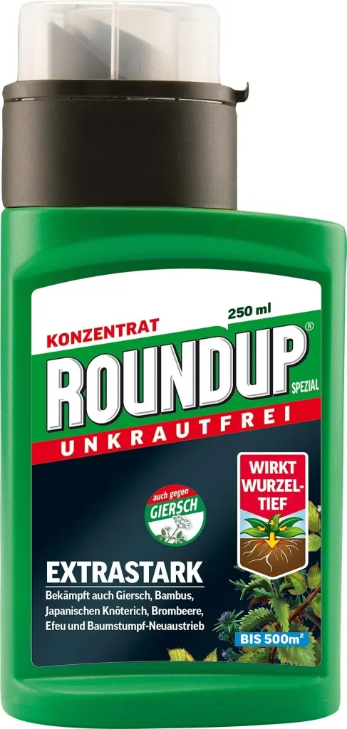 Roundup Spezial 250 ml plus Gratis dazu Roundup Gel Max 100 ml