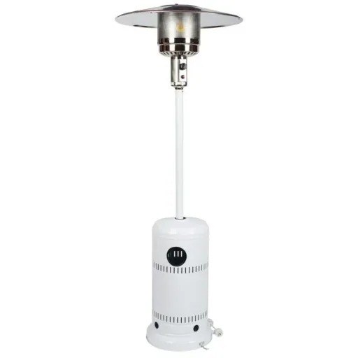 Terrassenheizung - Heizung - regelbare Leistung - 12kW - 46x46x220cm - Weiß