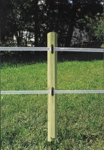 Holz Zaunpfähle 10 x 225 cm, 30 Stück - ideal für den Zaunbau