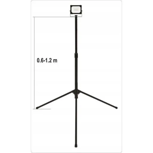LED-Flutlicht mit Ständer - 20W - 1800LM - 120cm