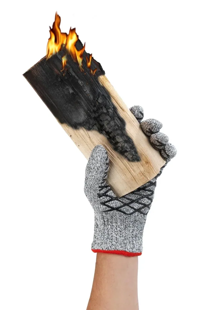 Hitze- und Schneidschutzhandschuhe, Damengröße, 1 Paar