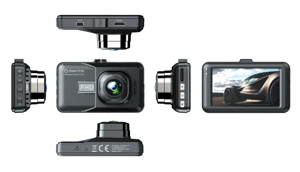 Manta FHD DUO Dashcam