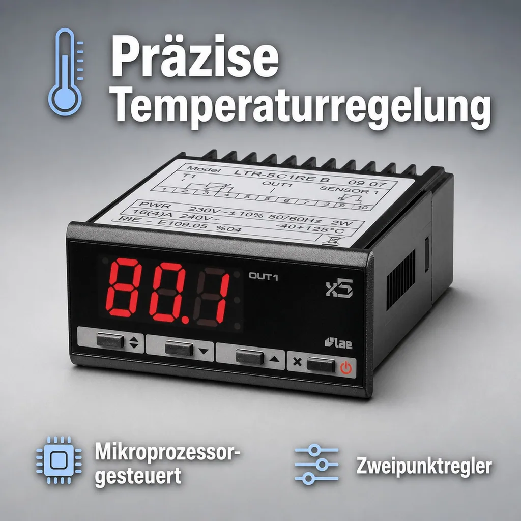 Thermostat LTR-5CSRE, für Heizen oder Kühlen