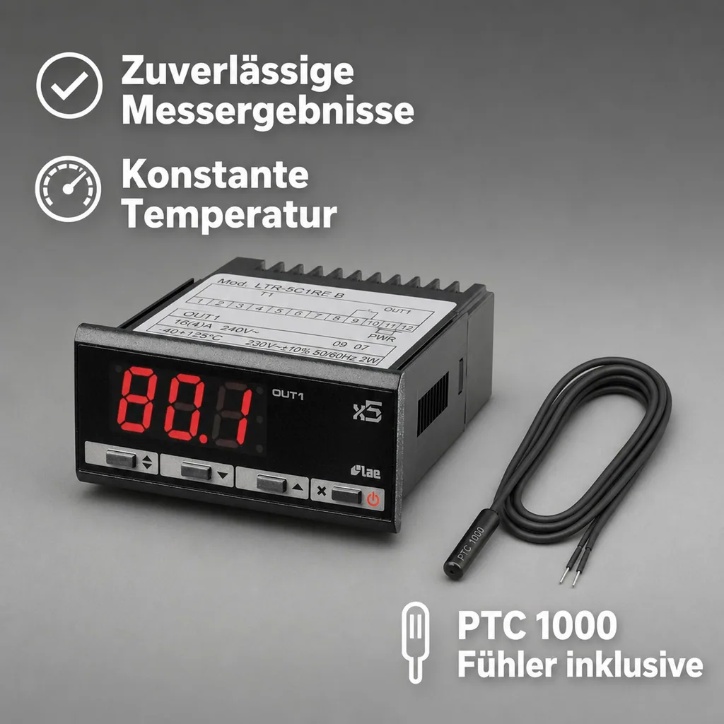 Thermostat LTR-5CSRE, für Heizen oder Kühlen