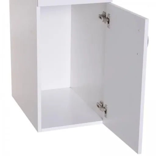 Computertisch Schreibtisch Bürotisch mit Schrank PC Tisch Holzfurnier