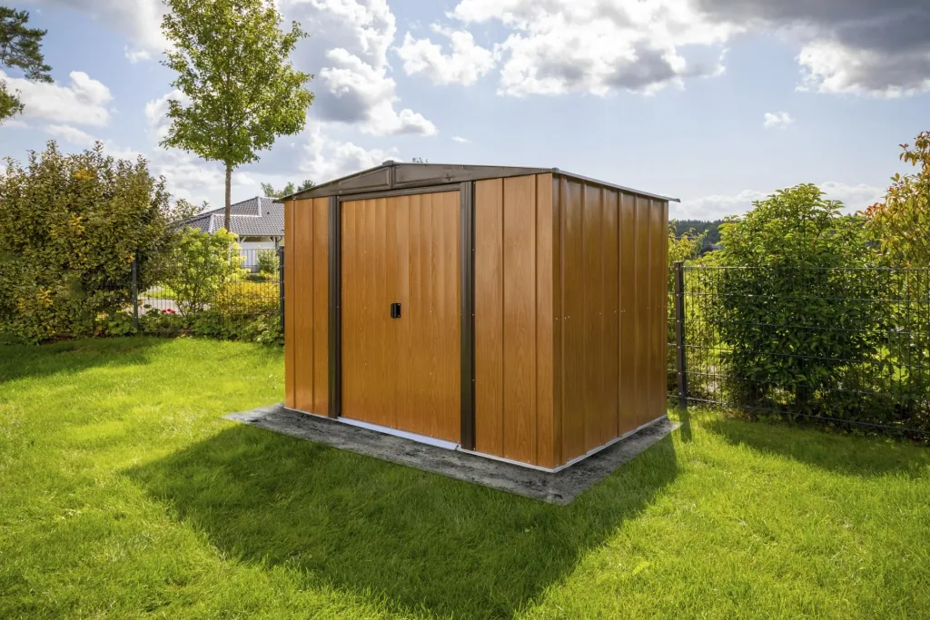 Metallgerätehaus Woodlake 8x6, 253 x 181 x 177 cm