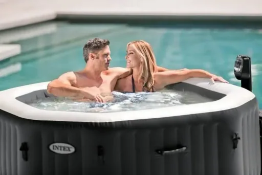 SPA Rechteck mit Bubbles & Jets