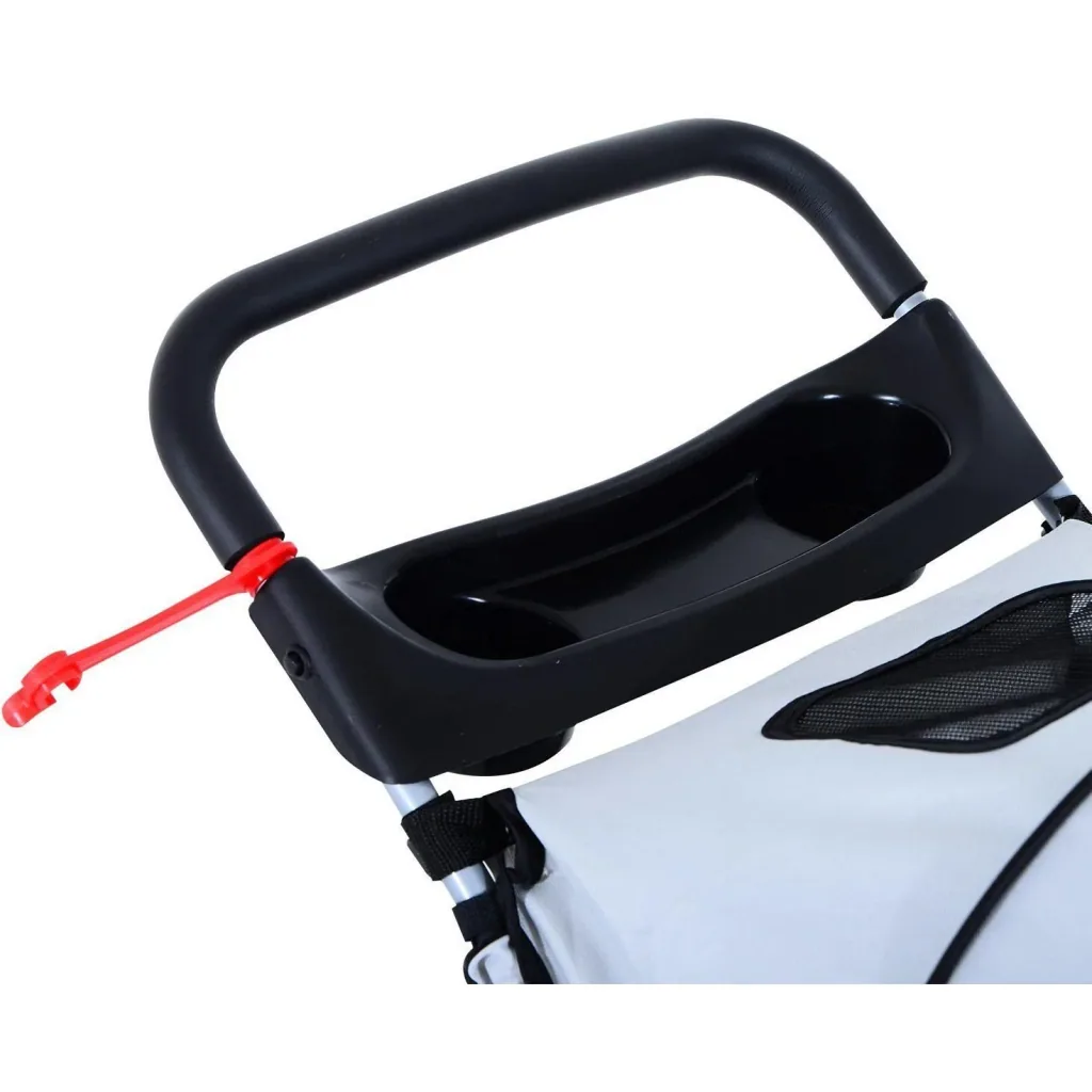 Hundewagen Hundebuggy Hunde Pet Stroller Buggy Grau