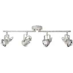 Deckenleuchte Bente 4-lichts industriell beton gris inkl. 4 x 4W LED