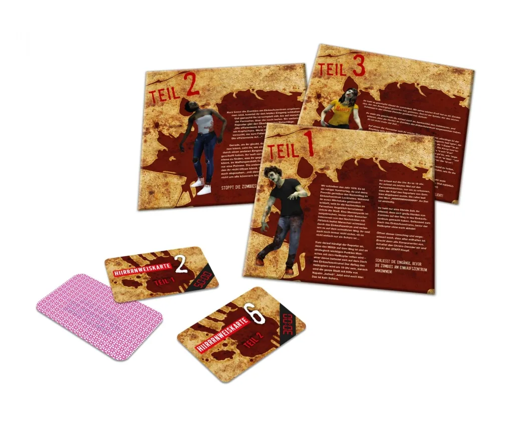 Gesellschaftsspiel "Escape Room" - Dawn of the Zombies