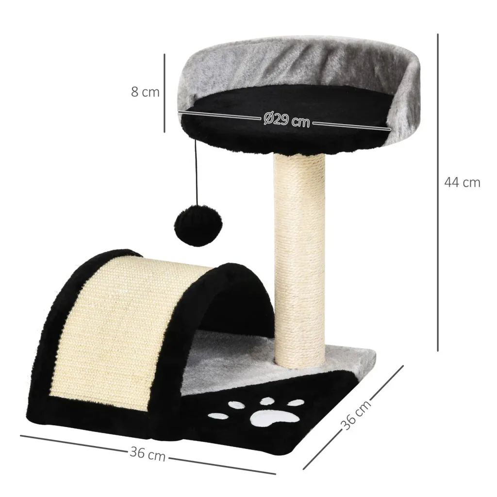 Katzenbaum mit Plüsch
