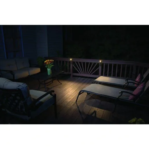 LED Wegbeleuchtung braun mit Bewegungsmelder 2er Pack MB562 30 Lumen IP66