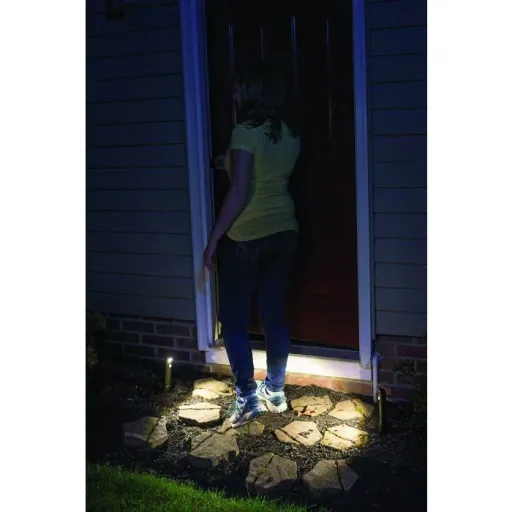LED Wegbeleuchtung braun mit Bewegungsmelder 2er Pack MB562 30 Lumen IP66