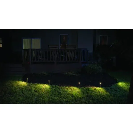 LED Wegbeleuchtung braun mit Bewegungsmelder 2er Pack MB562 30 Lumen IP66