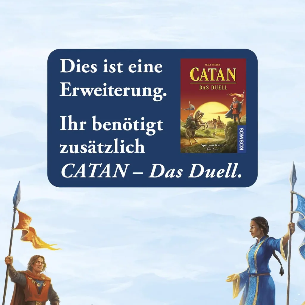 Catan - Das Duell - Erweiterung - Finstere und Goldene Zeiten