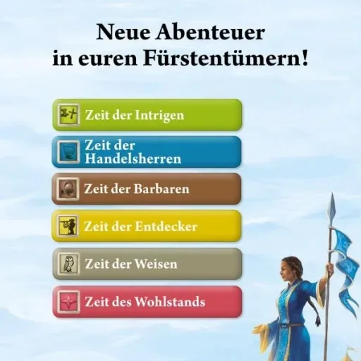 Catan - Das Duell - Erweiterung - Finstere und Goldene Zeiten