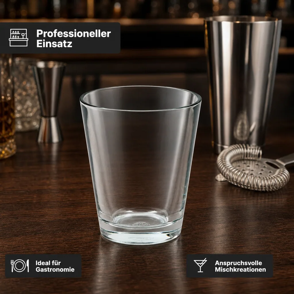 Ersatzglas, Mixingglas für Boston-Shaker, 400 ml